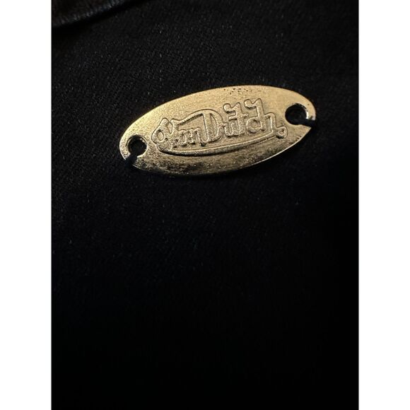 Von Dutch Denim Cutout Mini Dress Size Small - Picture 5 of 9